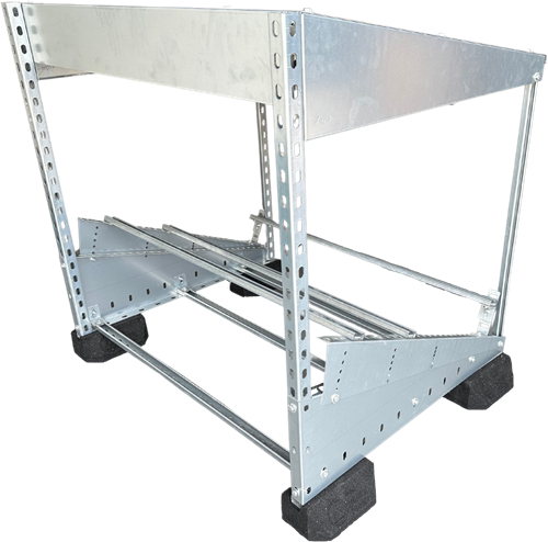 RSA-1200-UG PV Solar Shelter Angled HxBxD =1100x1200x956 PV Solar Shelter Angled-2