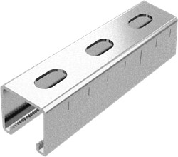 SP41-41-25-3UG Strut / Draagprofiel L=3 h=41mm, b=41mm, l=3000mm, ultragalva