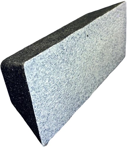 BLOCK-230-100-65-M8-RU (Rubberblok met weekmaker barriere) l=230mm, h=65mm, b=100mm, M8, rubber-3