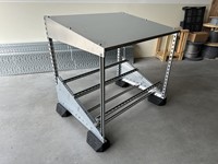 RSA-1200-UG PV Solar Shelter Angled HxBxD =1100x1200x956 PV Solar Shelter Angled-3
