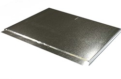 CT-C-400-2PG Klikbare deksel b=400mm, l=2000mm, sendzimir