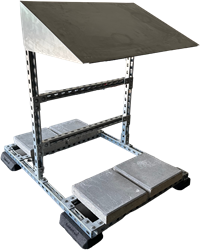 Mini PV Solar Shelter LxBxH =1000x800x1100 Mini PV Solar shelter
