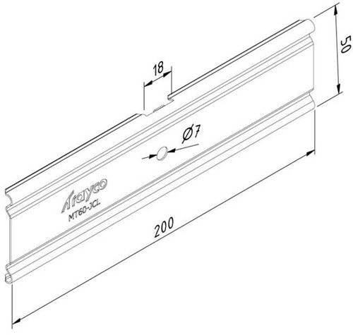 MT60-JCL-UG Draadgoot koppelplaat clips Ultra Galva-2