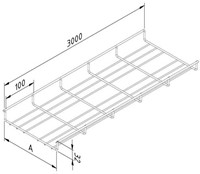 MTL35-250-3DG Draadgoot licht NE á 1 MTR-2
