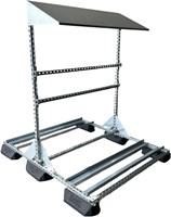 RS-1500-UG PV Solar Shelter LxBxH =1800x1500x1860 PV Solar Shelter
