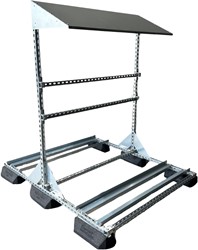 RS-1500-UG PV Solar Shelter LxBxH =1800x1500x1860 PV Solar Shelter