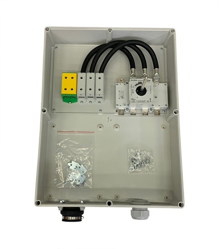 PV Schakelaarkast 720x540x205- 250A 3P  ALU Links AC Schakelaar-2
