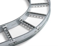 CLF160-B90-0500-UG Horizontale bocht CLF160 h=160mm, b=500mm, 90°, ultra galva